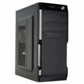 Gabinete CROMAX 2801 Kit Teclado y Mouse Mid Tower c/Fuente 600W Negro