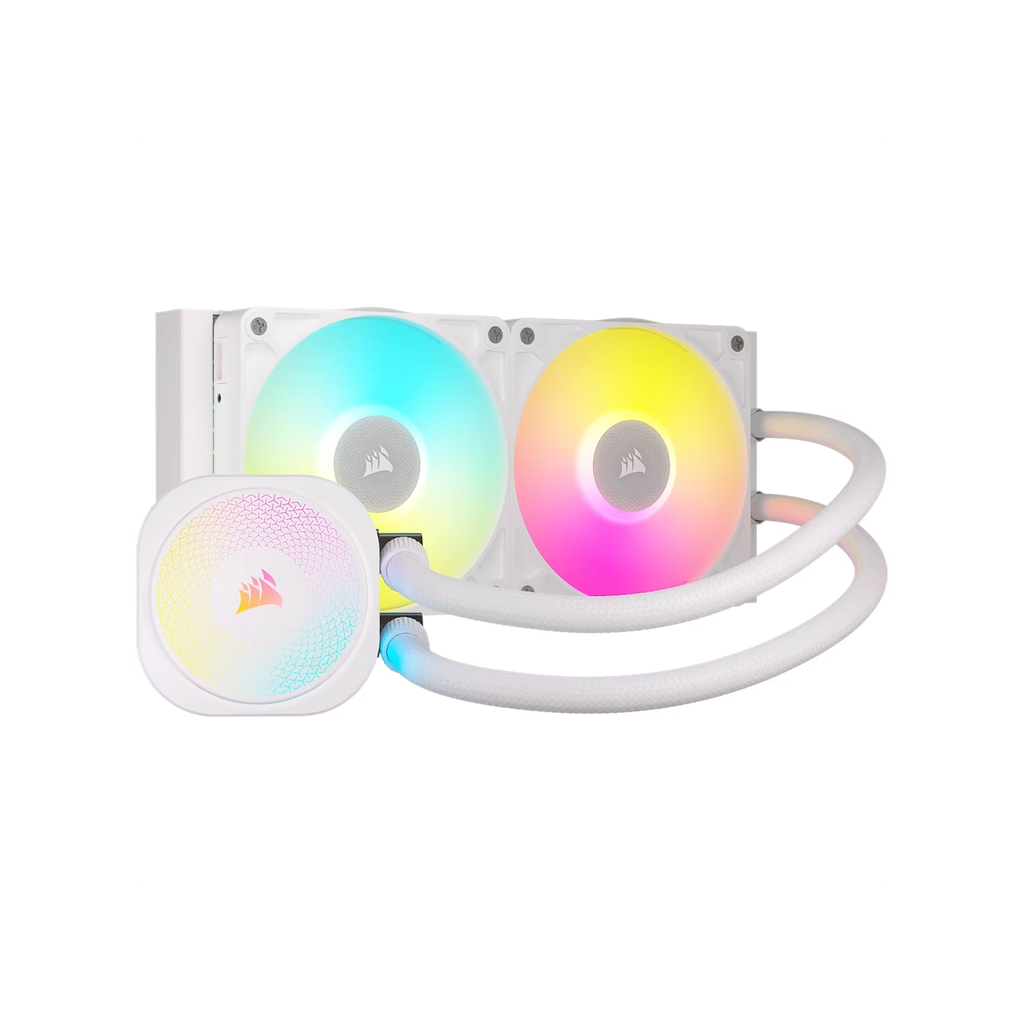 Liquid Cooler Corsair iCUE LINK TITAN 240 RX RGB Blanco