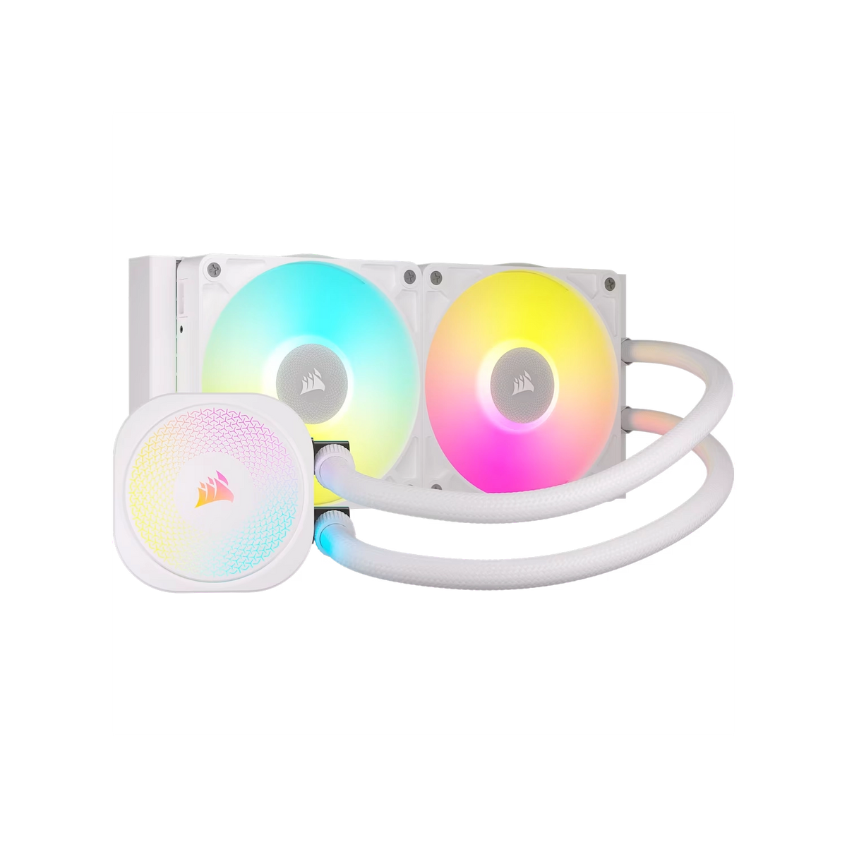 Liquid Cooler Corsair iCUE LINK TITAN 240 RX RGB Blanco