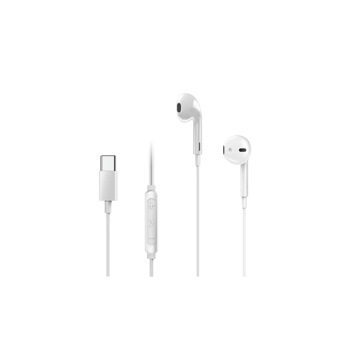 Genius HS-M365 – Auricular In-Ear USB-C Blanco