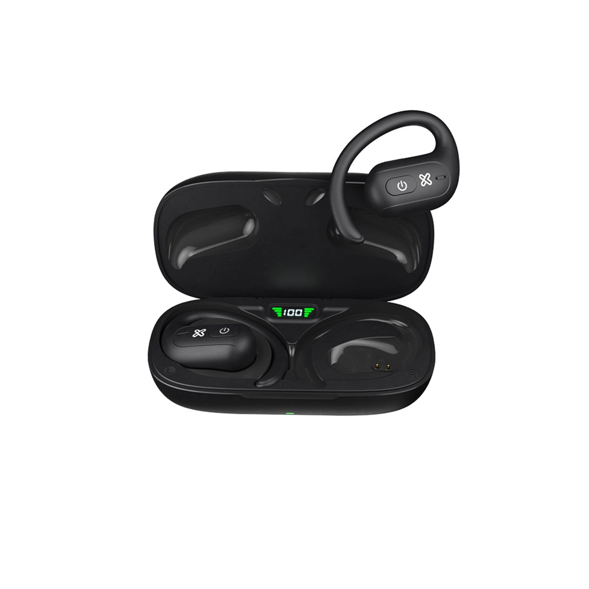 Auriculares Klip Xtreme KOE-250BK In-Ear Inalámbricos ANC 20Hs IPX5