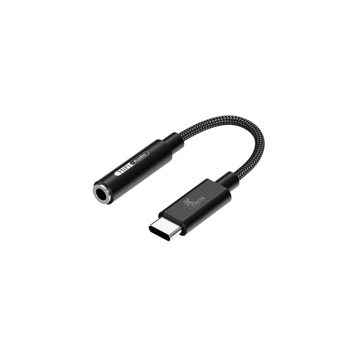 Adaptador USB-C Macho a 3.5mm Auriculares Hembra Xtech