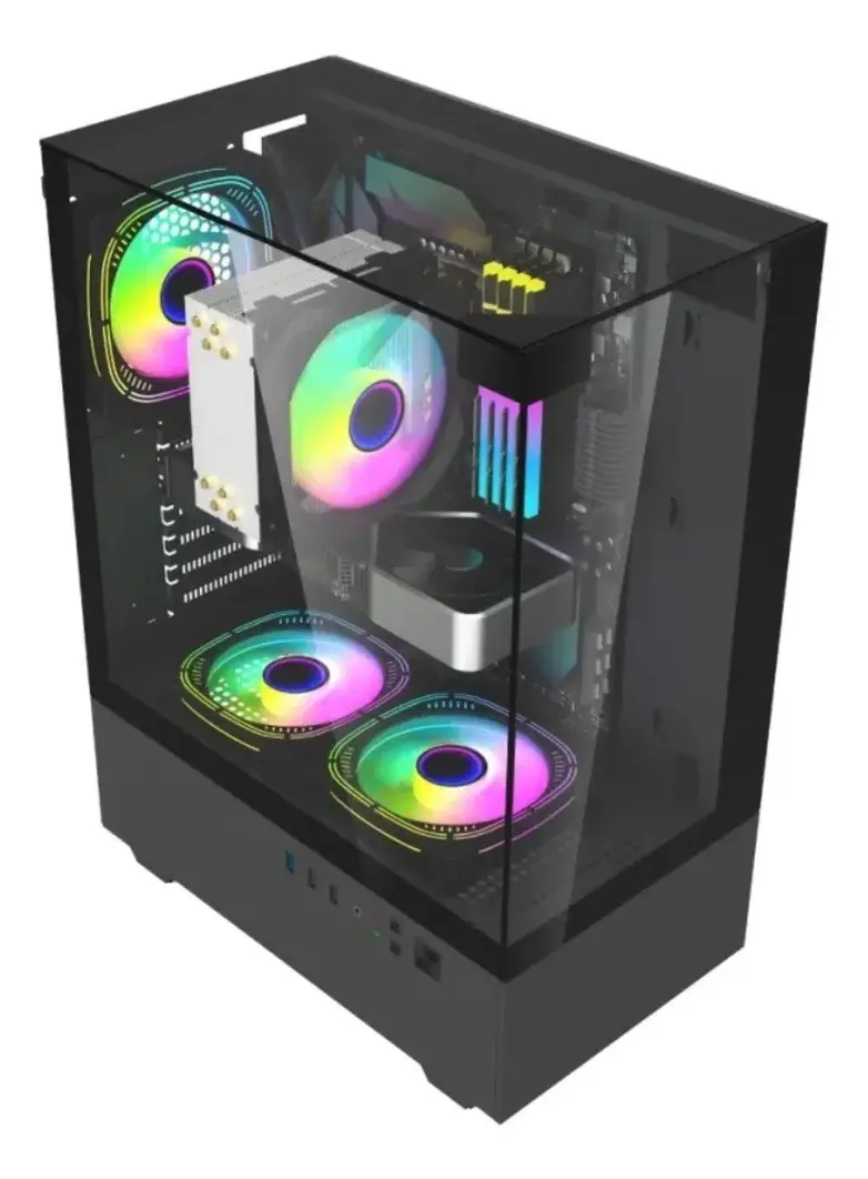 Gabinete Mlogix View Max 270 Watercooling Sin Fuente